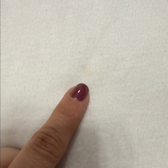 NUUDS White Women's cap sleeve Top - Picture 3 of 4